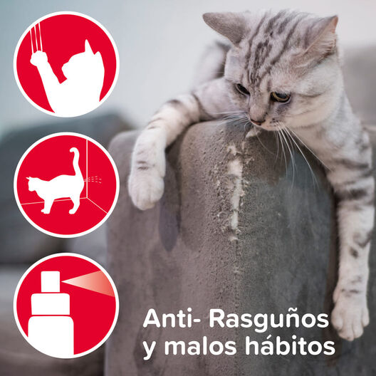 Beaphar Keep Off Spray Educador interior Anti-rasguños para gatos, , large image number null